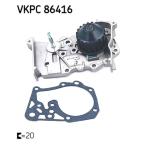 POMPA ACQUA RENAULT 1.4 - 1.6 16V >09 -  PA724A - PA970A