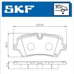 PASTIGLIE FRENO POST. DISCOVERY V 16> LP2508 - 2572001 - FDB4678
