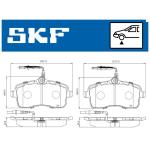 PASTIGLIE  FRENO ANT. PEUGEOT 407 04> LP1890 - 2417501 - FDB1725