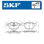 PASTIGLIE  FRENO ANT. BMW X5 07> - LP2090 - 2417001 - FDB4052 
