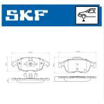 PASTIGLIE  FRENO ANT. C4 PICASSO 1.6 HDI - LP2101 - 2453801 - FDB1971