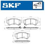 PASTIGLIE FRENO ANT. MAZDA 6 07> LP2111 - 2458202 - FDB4062