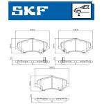 PASTIGLIE  FRENO ANT. FREEMONT - LP2143 - 2460401 - FDB4074 