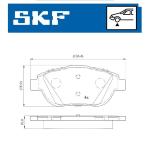 PASTIGLIE FRENO ANT. C3 /DS3 10> LP2164  - 2488301 - FDB4288 