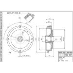 TAMBURO FRENO 500 / 126 ANT. TF212 - 4340300 - 14.3106.10