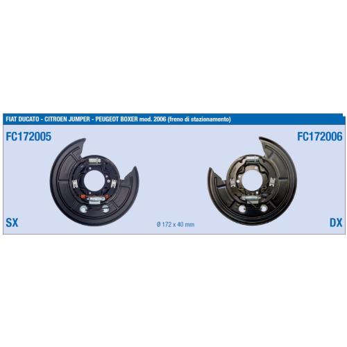 KIT FRENO A MANO COMPL.DX DUCATO 06> 735410184