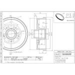 TAMBURO FRENO DUSTER 10> 432007075R