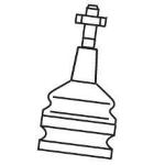 SNODO SOSP. AUDI A8 09>  4H0407689A