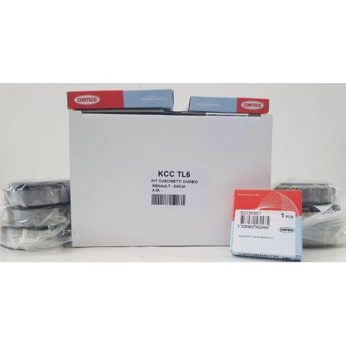 KIT CUSCINETTI CAMBIO RENAULT / DACIA TL6 - 4X2