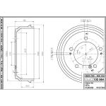 TAMBURO FRENO  MOVANO / MASTER 98> TF611 - 4500099