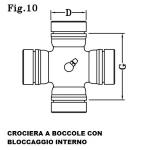 CROCIERA CARDANICA SORENTO 02>  28.00X77.00 - 495983E100