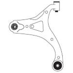 BRACCIO ANT. DX CON SNODO SORENTO 09>  545012P000