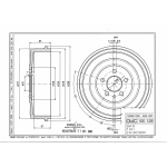 TAMBURO FRENO SCUDO >06  -  TF237 - 1311823080