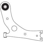 BRACCIO SOSP. ANT. SX COROLLA > 07 - 4806902030