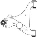 BRACCIO SOSP. ANT. INF. DX PAJERO IV 06> 4013A210