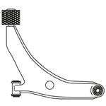BRACCIO  SOSP. ANT. SX  SWIFT 89> 01 - 4520260E01