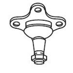 SNODO S. ANT. SUP. PAJERO 06> - 4010A015 - TC2157