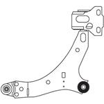 BRACCIO ANT. DX FREELANDER II  06> LR007205 - LR002624