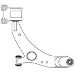 BRACCIO ANT. SX MAZDA 3 03>   B32H34350