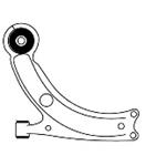 BRACCIO  ANT. SX ALLUMINIO SENZA SNODO C4 PICASSO 13> 9800596680