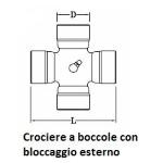 CROCIERA CARDANICA - 19.00X46.00