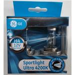 KIT DUE  LAMPADE 12V 60/55W H4  SPORT LIGHT  4200K -  12342 - 64193