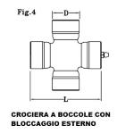 CROCIERA CARDANICA MITSUBISHI - 27.00X65.30 - ST0008