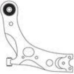 BRACCIO ANT. INF. SX SENZA SNODO TOYOTA AURIS 07>12 & 12> - 4806902130