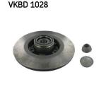 DISCO  FRENO POST.CON CUSCINETTO G.SCENIC III - 432024048R    - KF155.111U