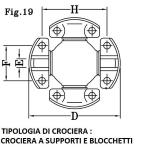 CROCIERA A SUPPORTI E BLOCCHETTI KOMATSU - 79.35X59.53 - 101-10-00080