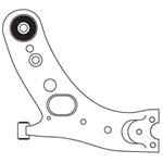 BRACCIO ANT. SX RAV 4 III / IV 06> 48069-42050 - 48069-42060