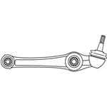 BRACCIO ANT. INF. POST. SX BMW X5 E70 07> 31126771893