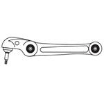 BRACCIO ANT. INF. POST. DX BMW 5 10> 31126794204